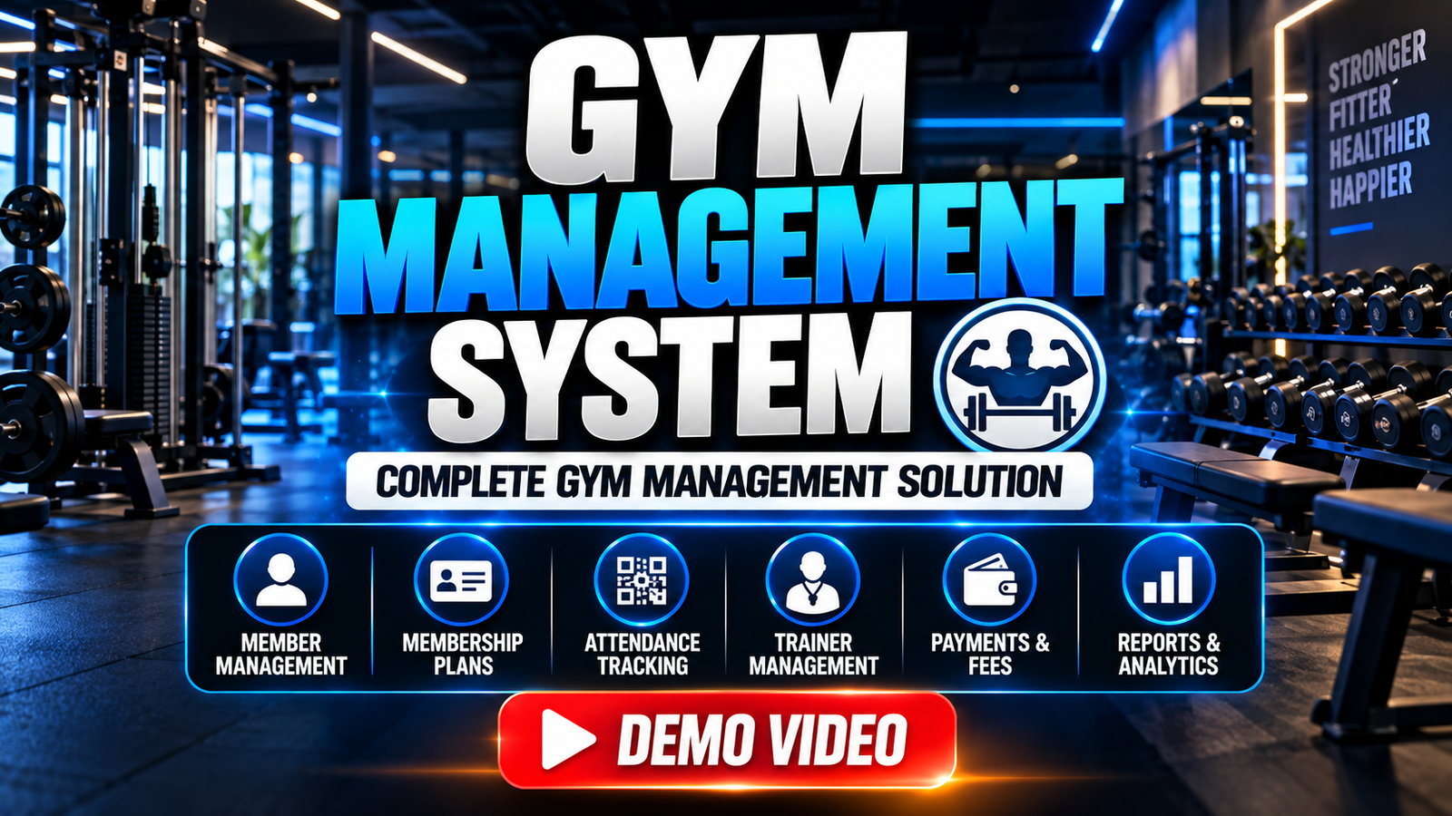 Gym Management System Dashboard